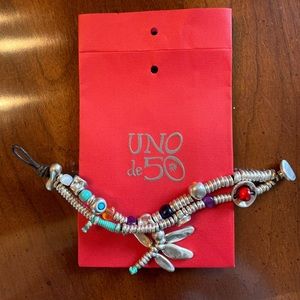 Sterling multi strand necklace